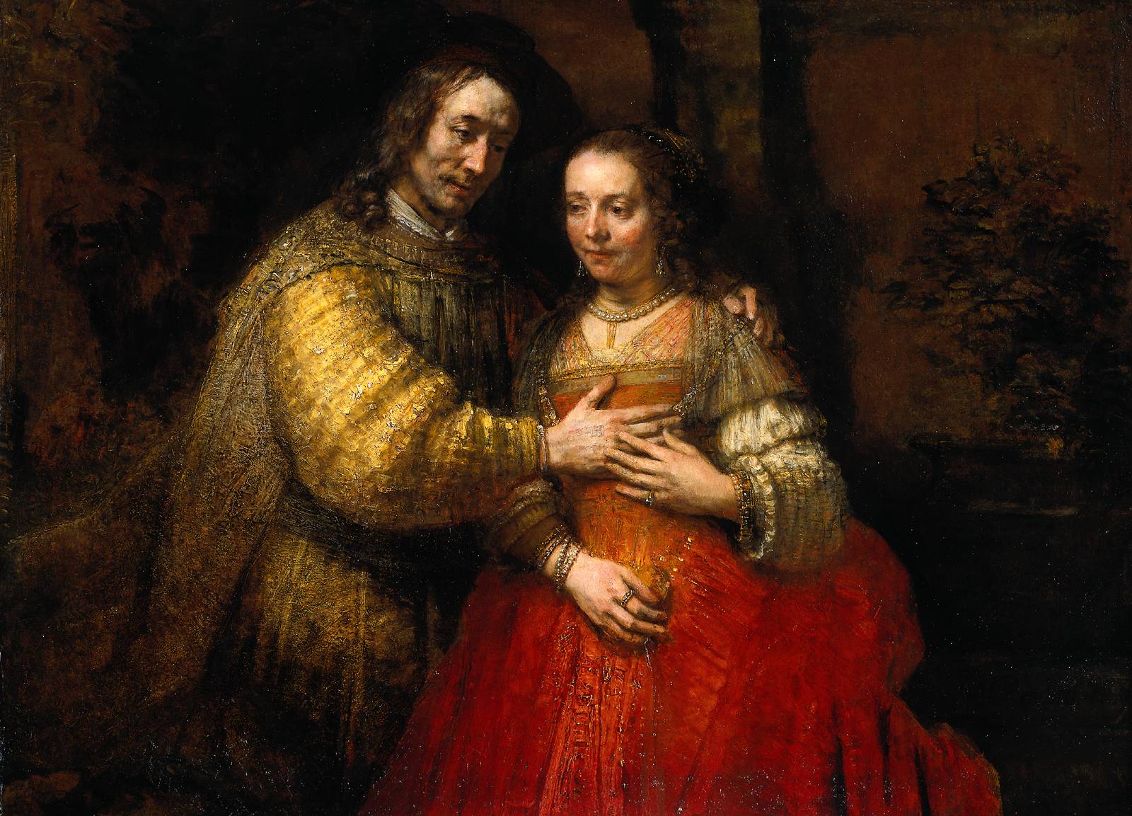 van Rijn, Rembrandt - The Jewish Bride